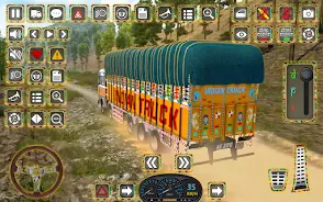 Offroad Cargo Truck Driving 3D Captura de tela 4