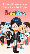 Besties - Make friend & Avatar應用截圖第2張