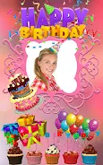 Birthday Photo Frames & Editor Schermafbeelding 4