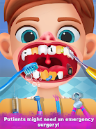 Dentist Doctor Hospital Games Zrzut ekranu 4