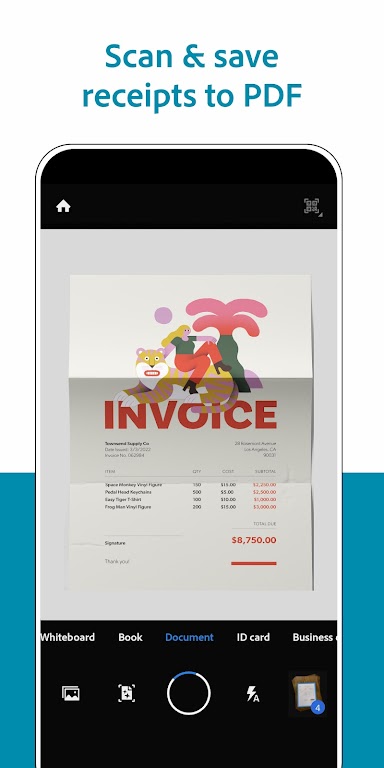 Adobe Scan: PDF Scanner, OCR Screenshot 3