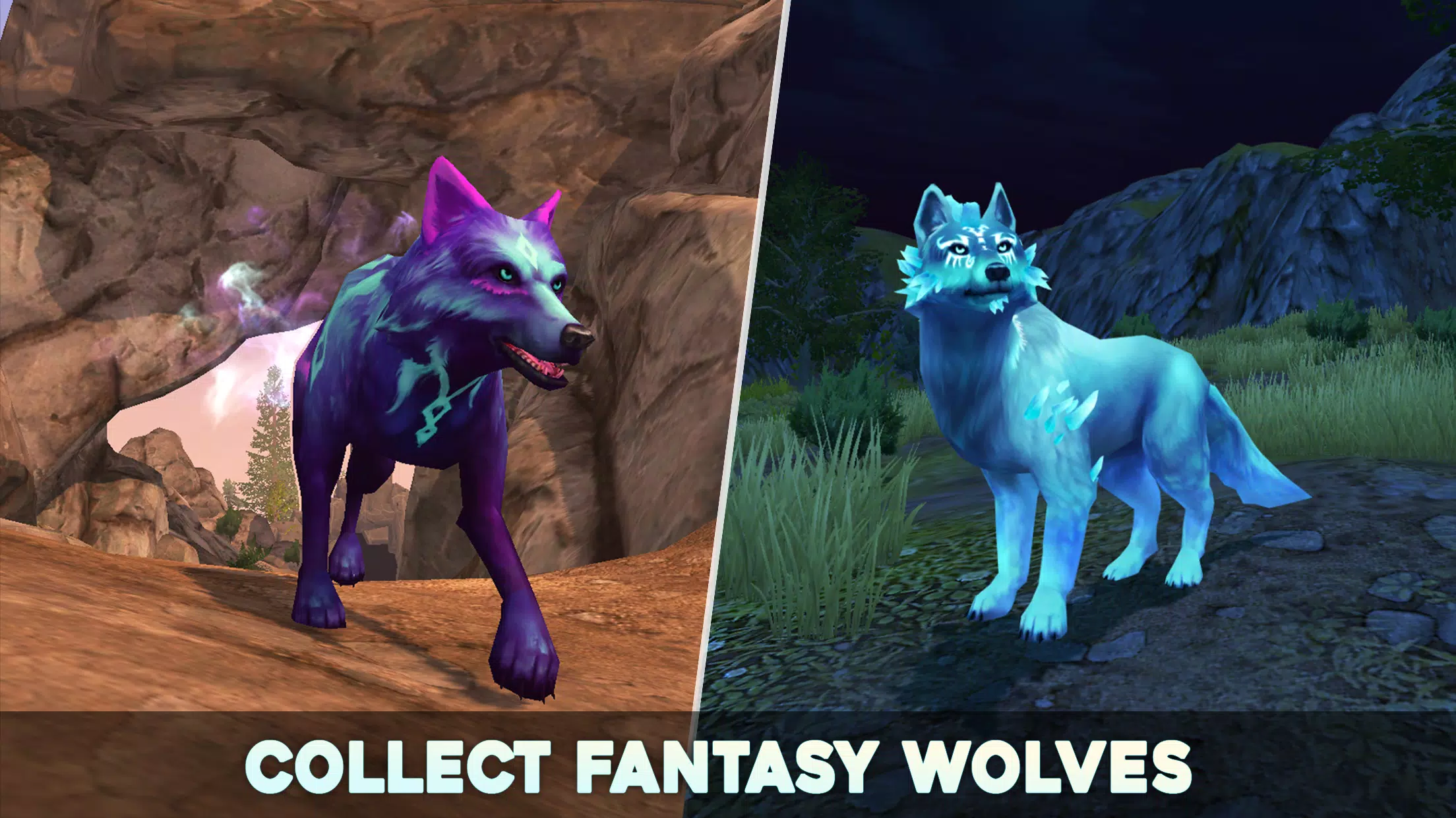 Wolf Tales - Wild Animal Sim Captura de pantalla 3