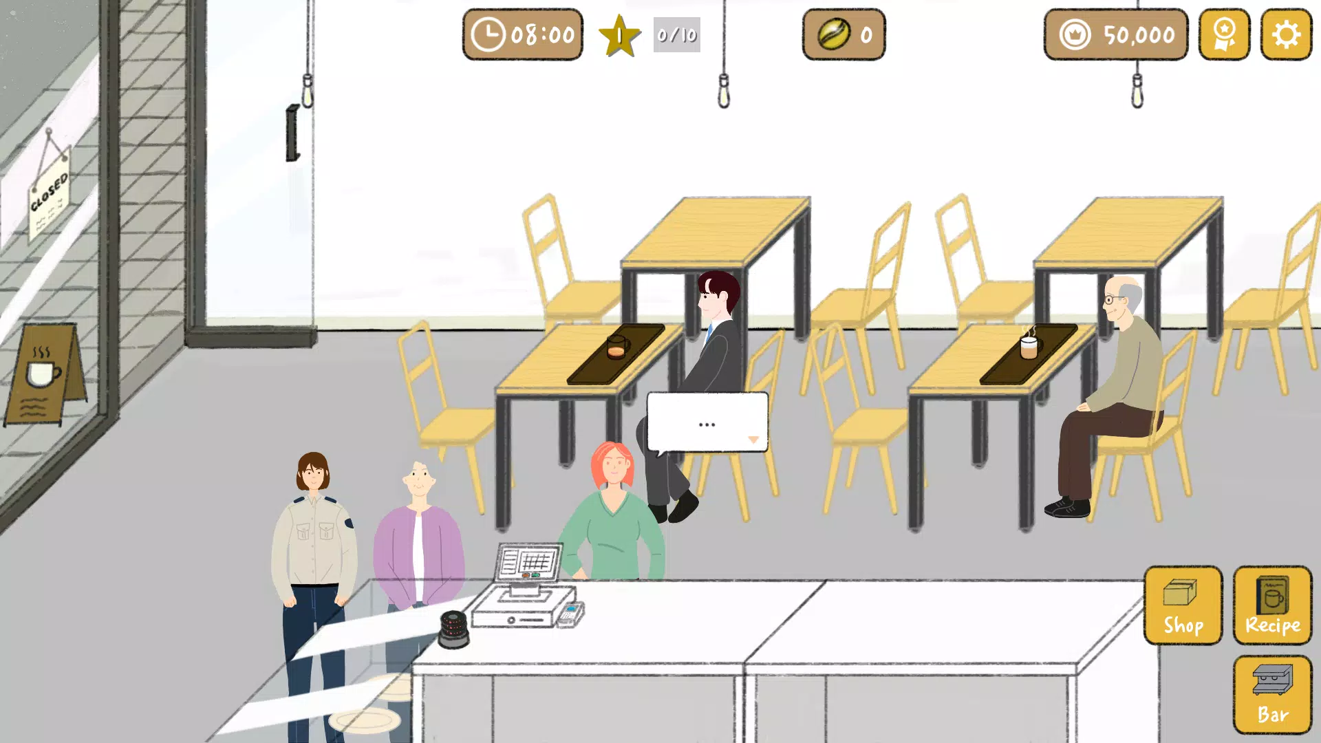 Tiny Coffee Shop Story Screenshot 2