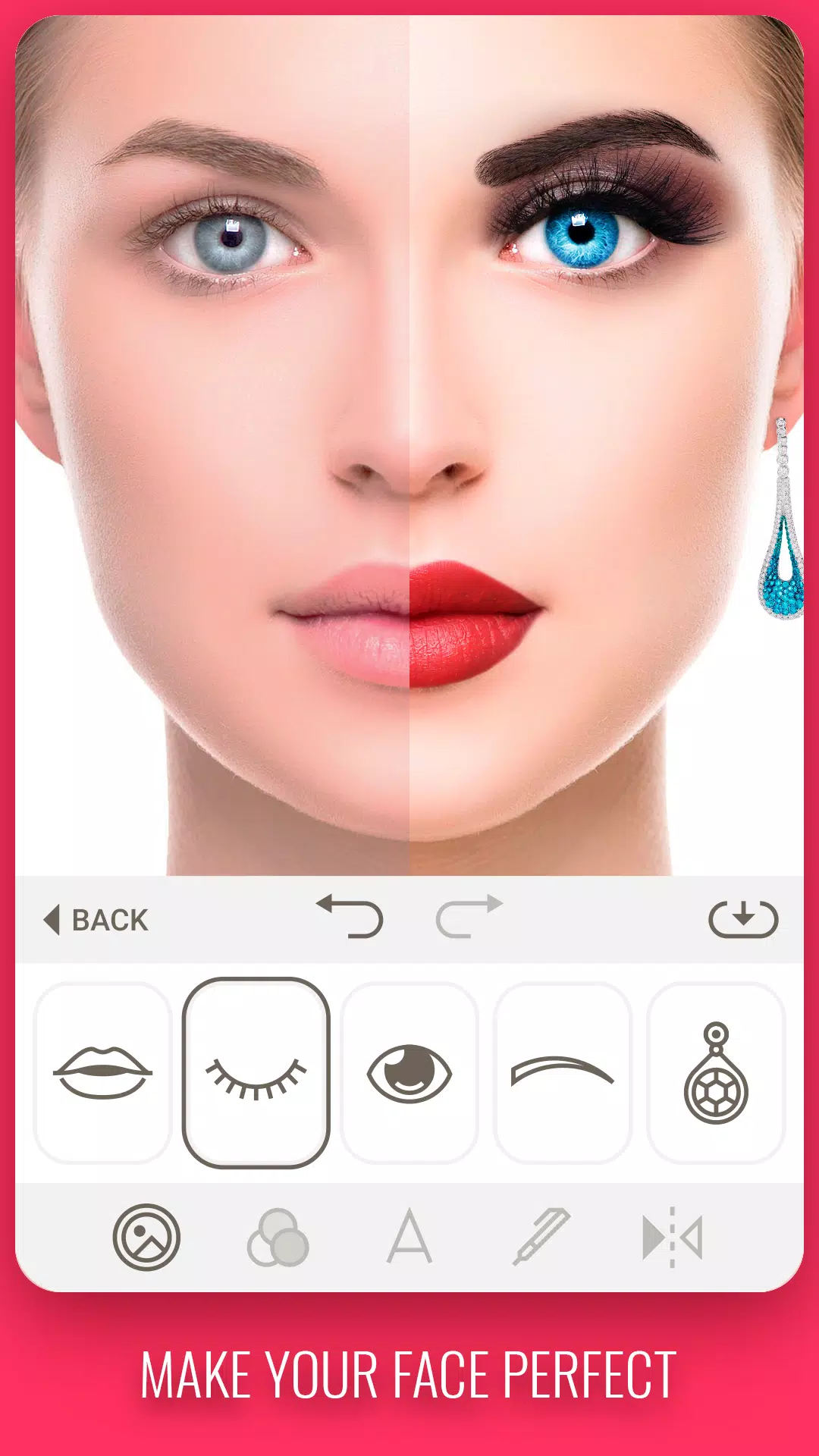 Makeup camera ภาพหน้าจอ 2
