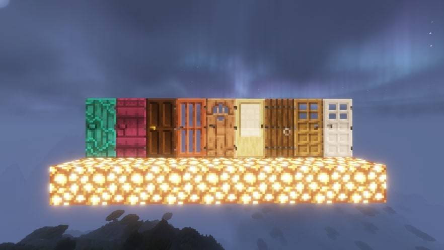 마인크래프트 문 종류