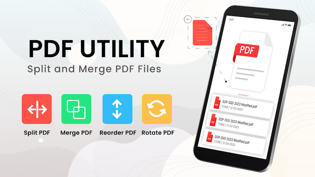 Split & Merge PDF files ဖန်သားပြင်ဓာတ်ပုံ 1