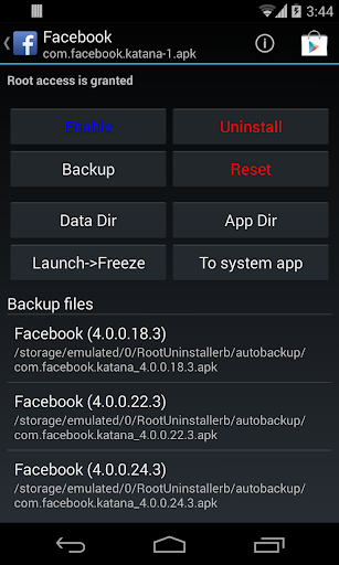 Root Uninstaller Ekran Görüntüsü 3