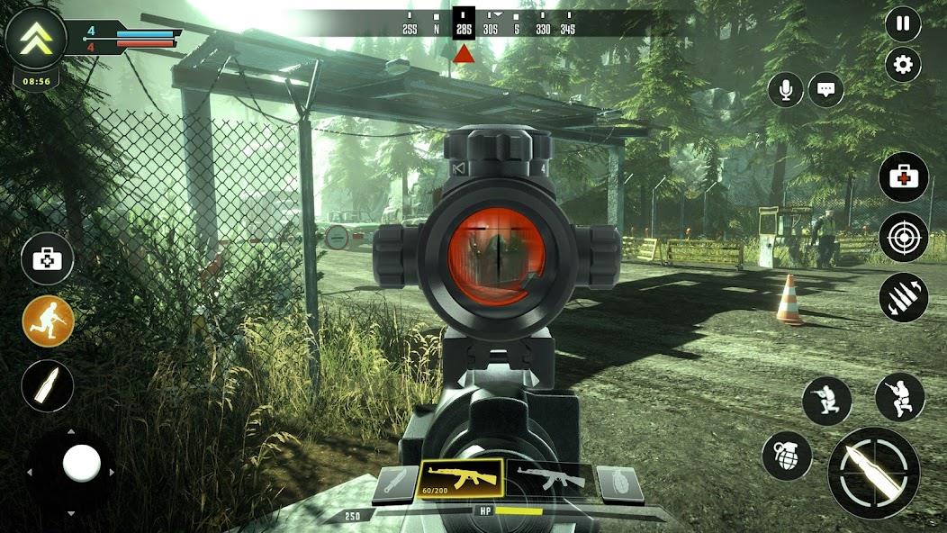 Sniper Game: Shooting Gun Game Mod Ảnh chụp màn hình 4