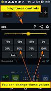 Brightness Control & Dimmer স্ক্রিনশট 2