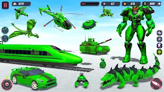 Schermata Animal Crocodile Robot Games 1