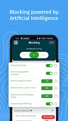 BlockerX: bloqueur de porno Capture d'écran 2