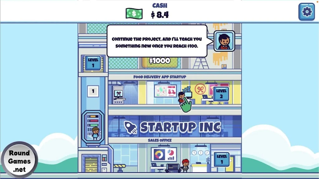 Idle Startup Tycoon स्क्रीनशॉट 2