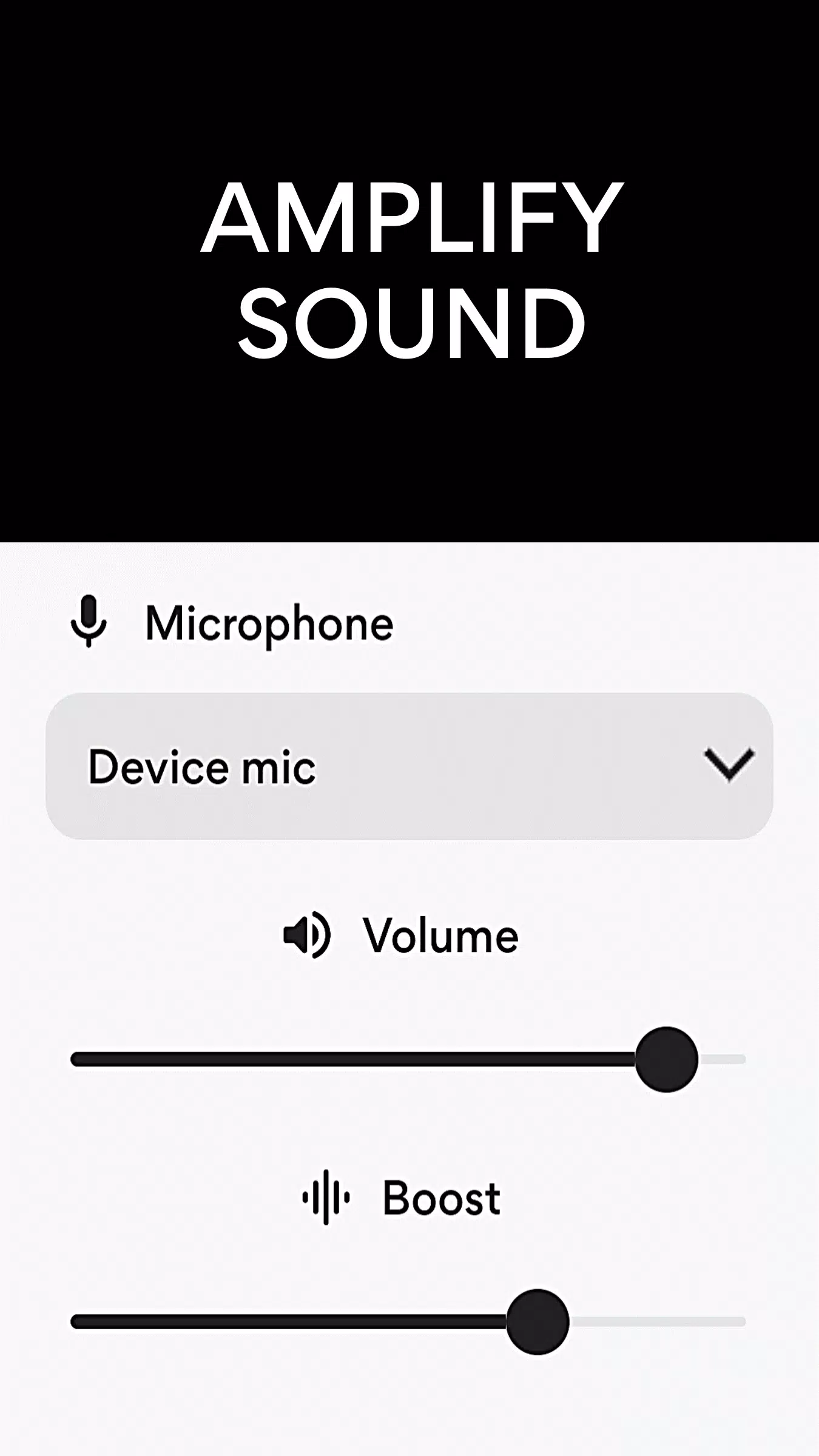 Microphone Amplifier Captura de pantalla 1