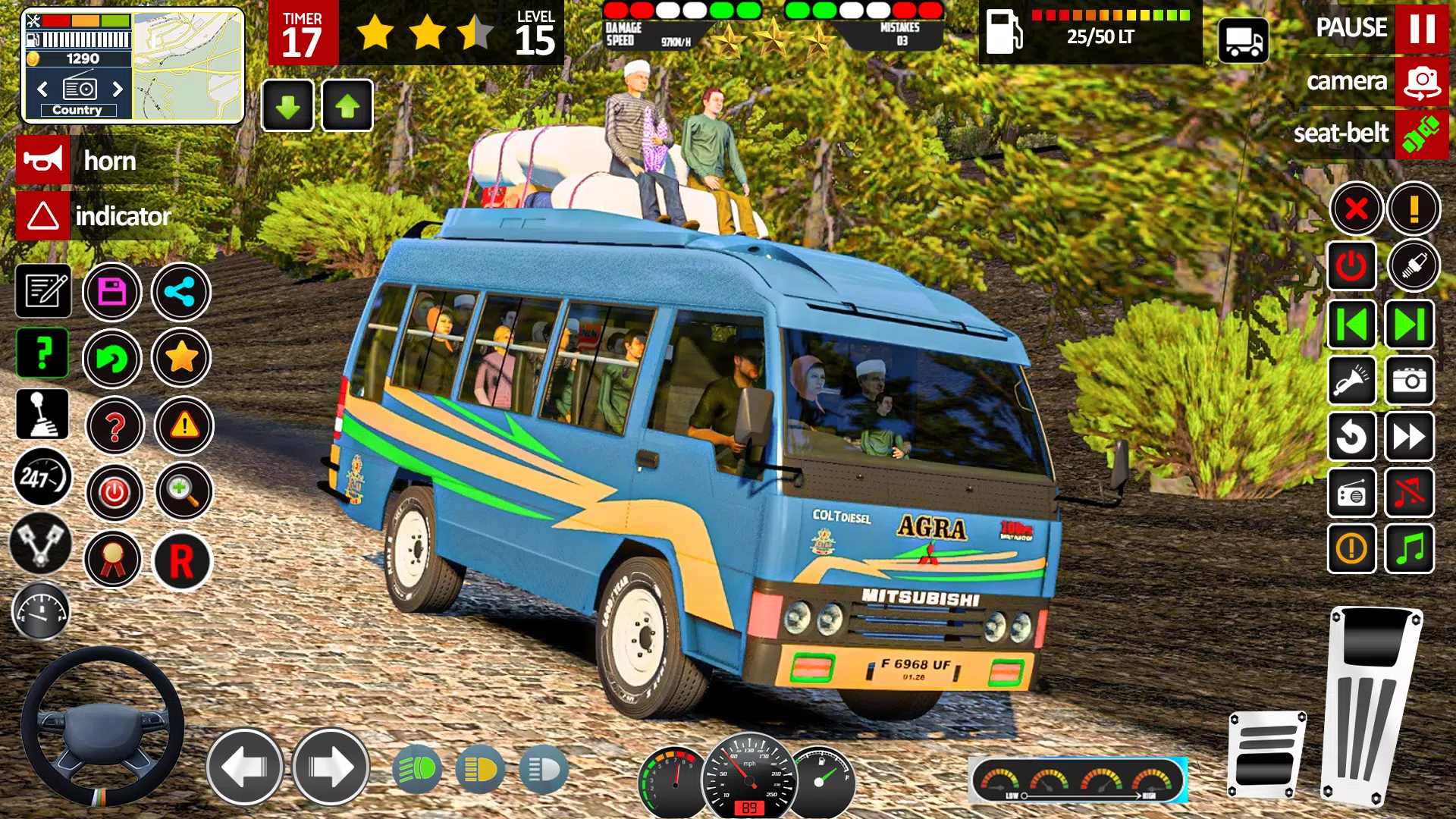 Real Mini Coach: Bus Game 3D應用截圖第2張