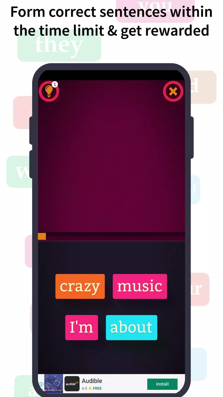 Learn English Sentence Master Capture d'écran 4