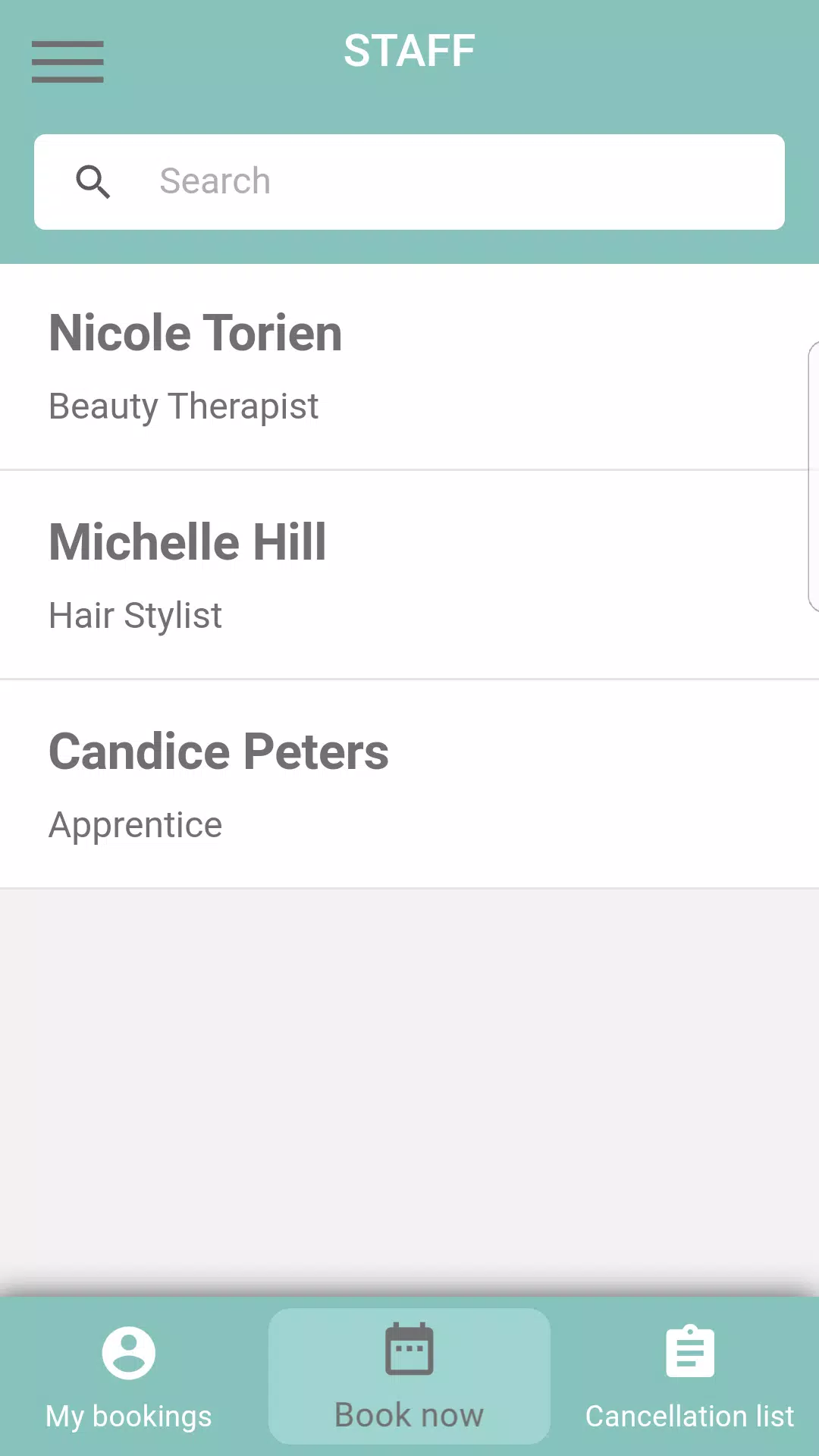 Amphora-BeautySalon Скриншот 3