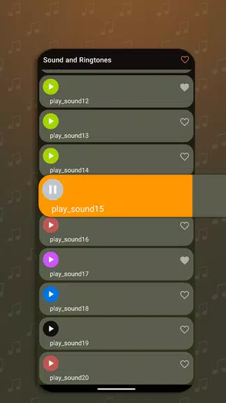 Schermata Rainforest: Sounds & Ringtones 2