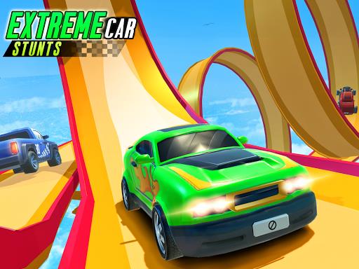 Hot Cars Fever-Car Stunt Races 스크린샷 3