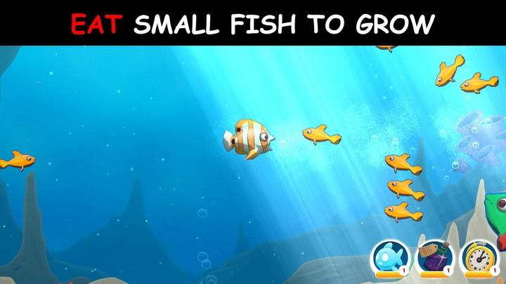 Hungry Ocean: Feed & Grow Fish Schermafbeelding 1