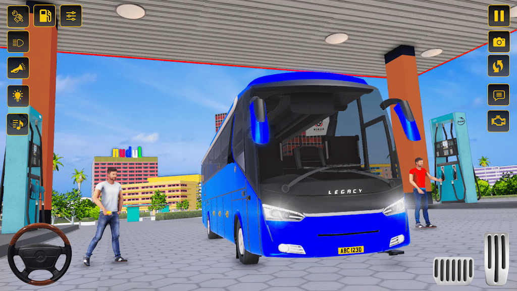 Real Bus Simulator 3d Bus Game Tangkapan skrin 2