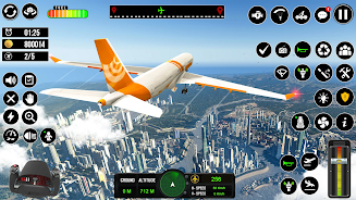 Aeroplane Simulator:Plane Game ภาพหน้าจอ 1