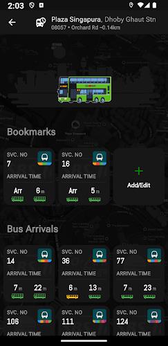 SG Bus Arrival Times ဖန်သားပြင်ဓာတ်ပုံ 3