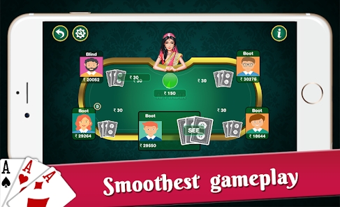 Teen Patti 3 Patti Poker Gam स्क्रीनशॉट 1