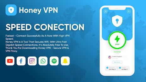 Honey VPN - Fast & Secure应用截图第2张