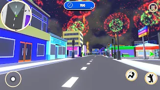 Diwali Fireworks Simulator 3D Zrzut ekranu 2