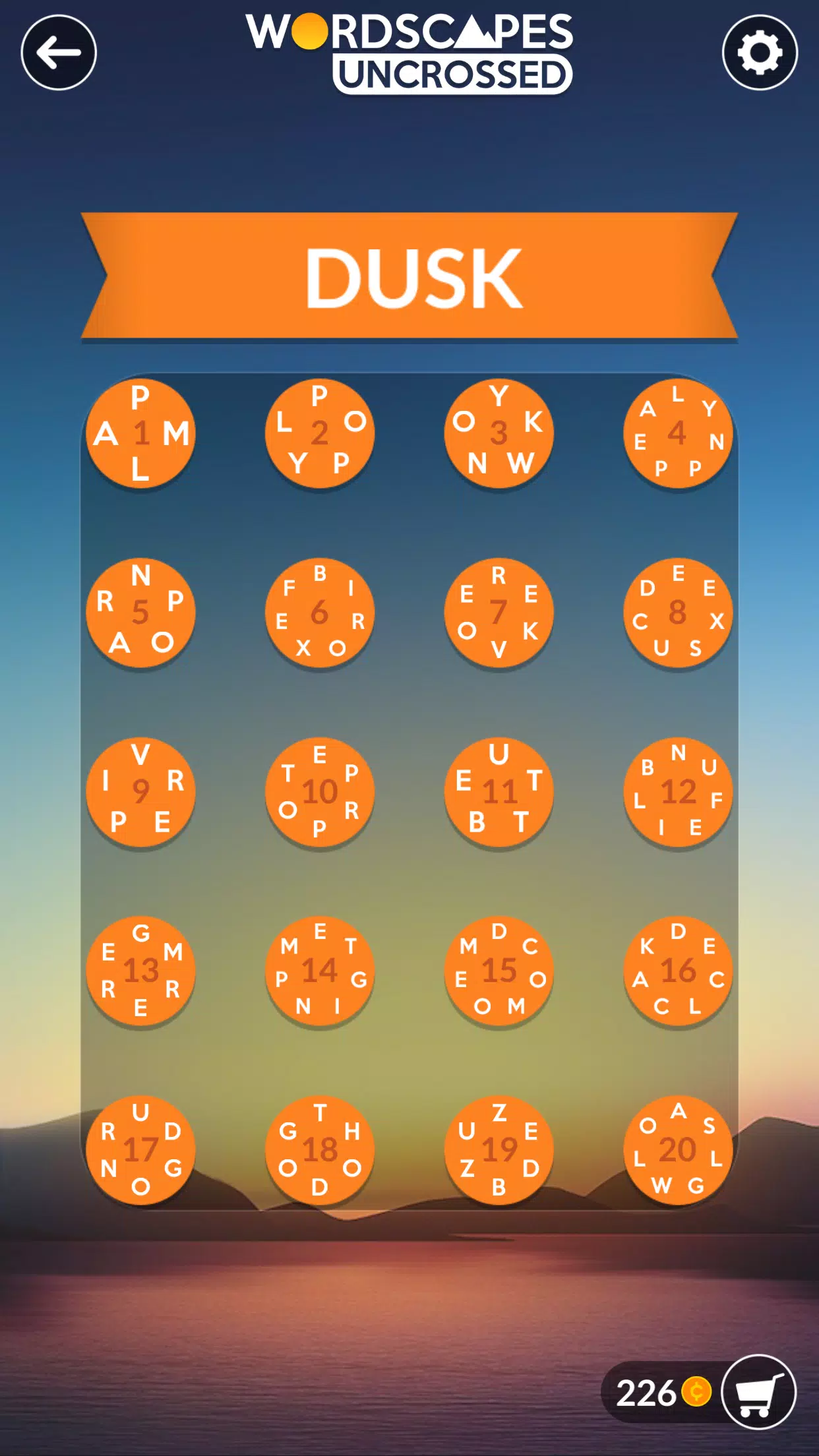 Wordscapes Uncrossed Screenshot 2