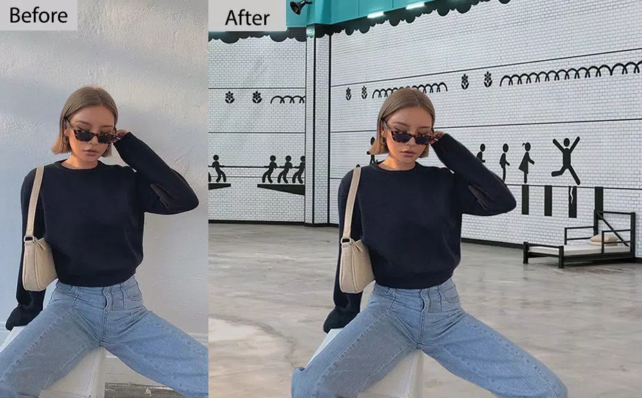 Photo Editor Background Change 스크린샷 2