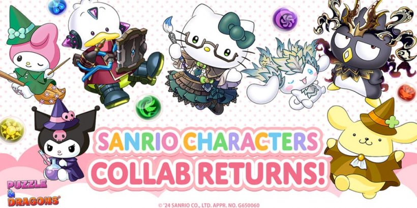 La collaborazione con Sanrio arricchisce Puzzle e Dragons