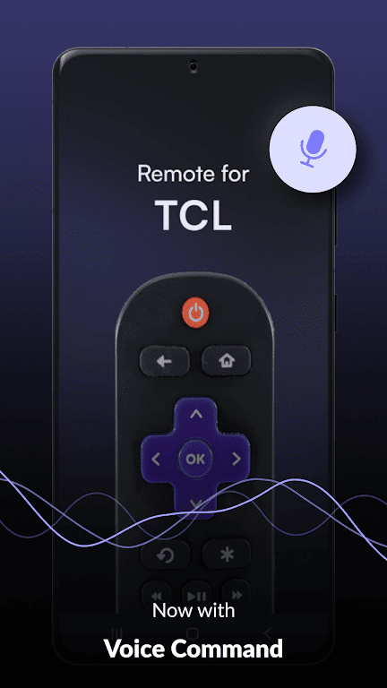 Remote control for TCL TVs ภาพหน้าจอ 1