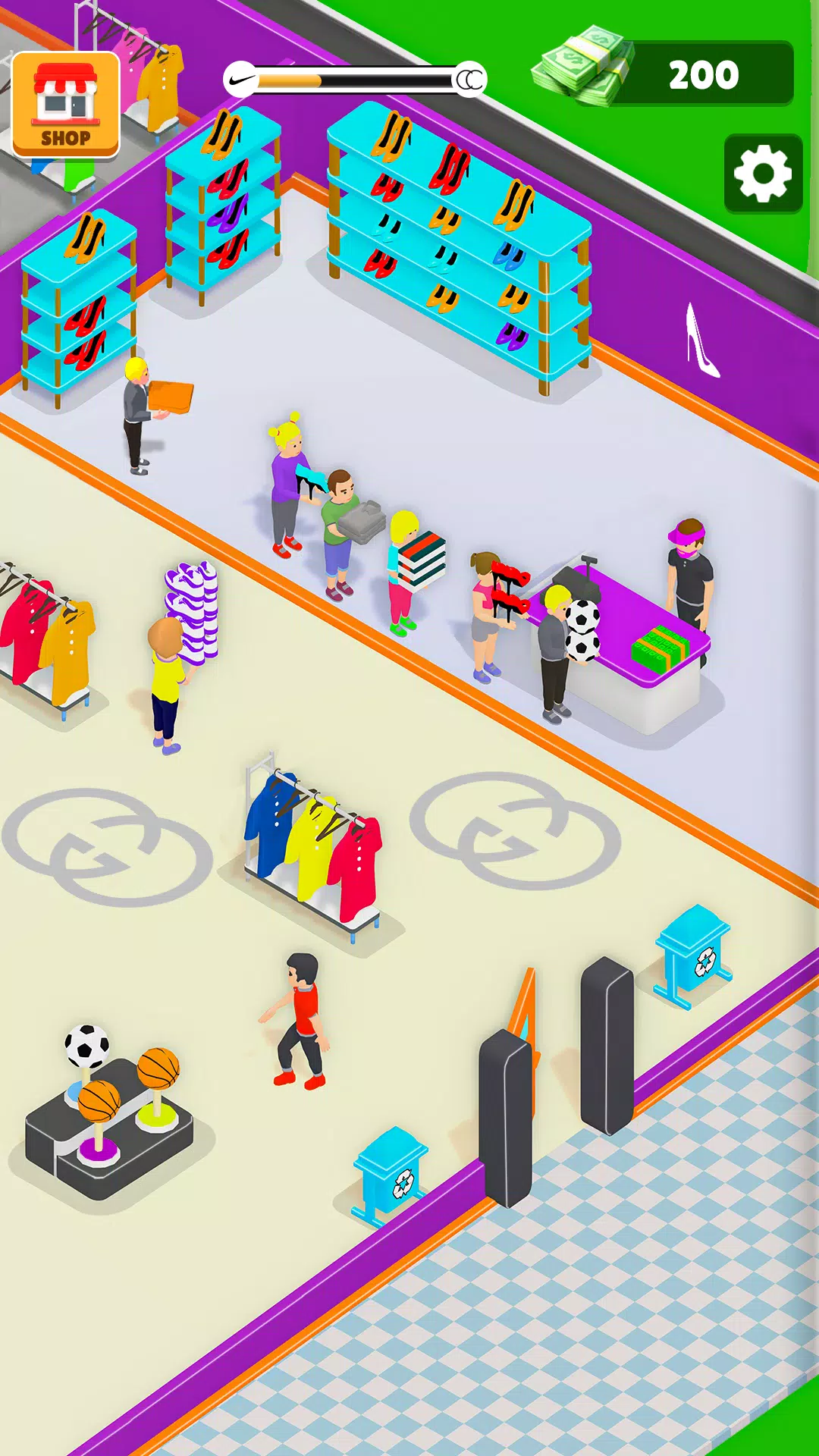 Outlet Store 3d – Tycoon Game ภาพหน้าจอ 4