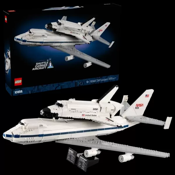 Biểu tượng Lego Máy bay tàu sân bay Shuttle