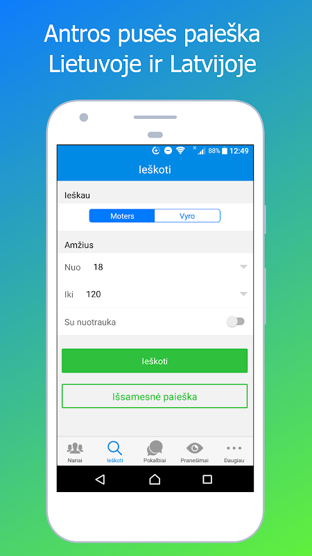 antrapuse.lt - Rimtos Pažintys应用截图第2张