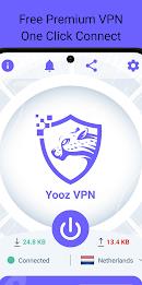 Yooz - VPN - Fast, Premium VPN Schermafbeelding 1