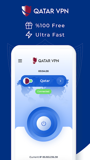 VPN Qatar - Get Qatar IP Zrzut ekranu 1