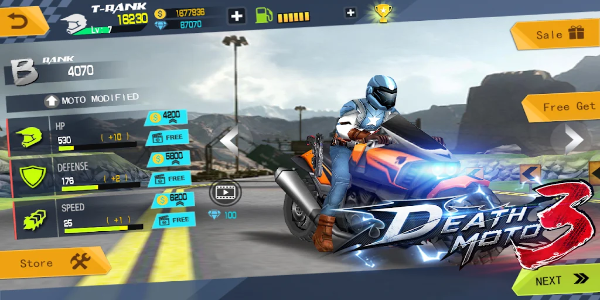 Death Moto 3 Screenshot 1