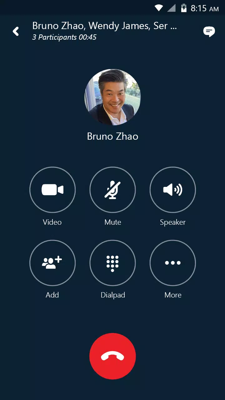 Skype for Business for Android Screenshot 1