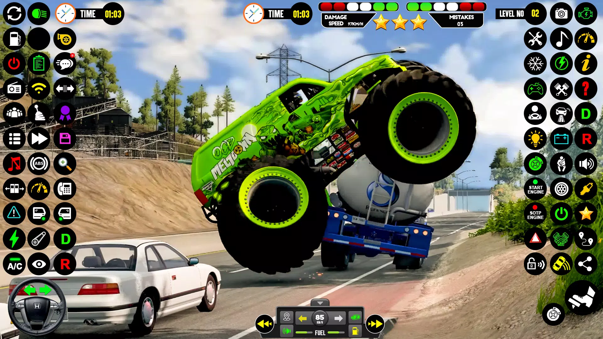 4x4 Monster Truck Game - Derby Скриншот 2