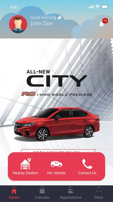 HondaTouch Скриншот 1