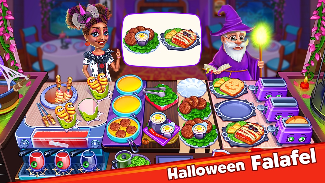 Halloween Madness Cooking Game Captura de pantalla 2