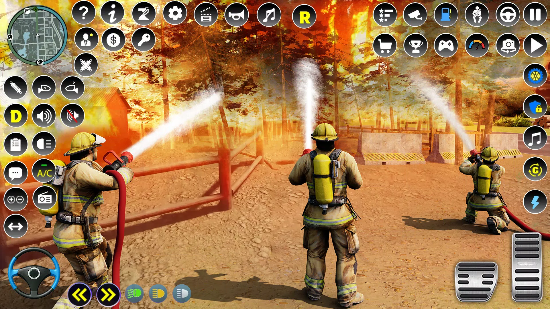 Firefighter :Fire Brigade Game स्क्रीनशॉट 3