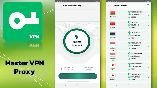 VPN Proxy Master Pro Schermafbeelding 1