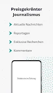 SZ Nachrichten Ảnh chụp màn hình 1