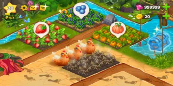 Island Hoppers: Jeu de ferme Capture d'écran 2