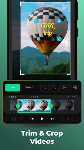 Schermata Video Editor & Maker AndroVid 2