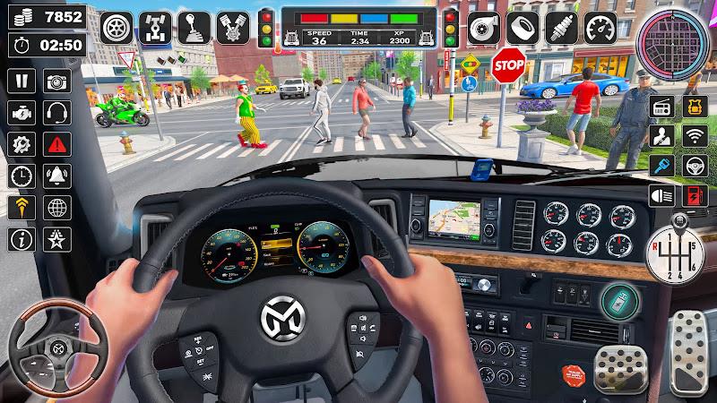 Truck Driving School Games Pro Zrzut ekranu 4