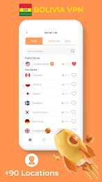 Bolivia VPN - Private Proxy Capture d'écran 3